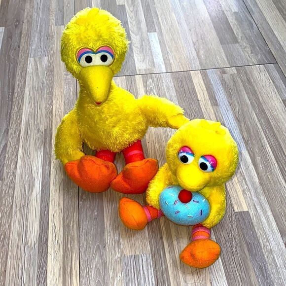 Sesame Street Big Bird  plush stuffed animals big yellow Bird - Picture 1 of 5